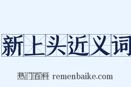 新上头近义词是什么意思的图片